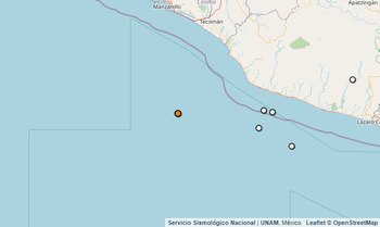 Se registró temblor en Colima.
(SSN)
