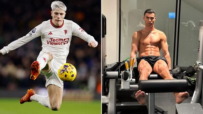 El sorprendente cambio físico de Alejandro Garnacho y la comparación con Cristiano Ronaldo