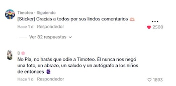 “Gracias a todos por sus lindos comentarios”, escribió el personaje del dragón en redes sociales.
