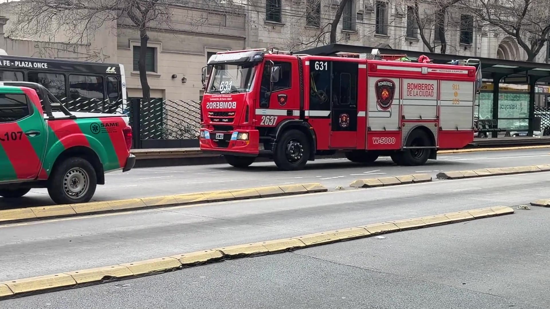 El Gobierno impulsó la incrpción en el registro de bomberos voluntarios (Captura de video)