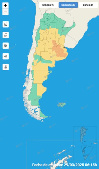 Gran parte del país se