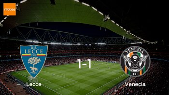 Lecce 1 - 1 Venecia