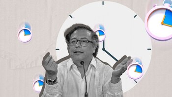 La impuntualidad del presidente Gustavo