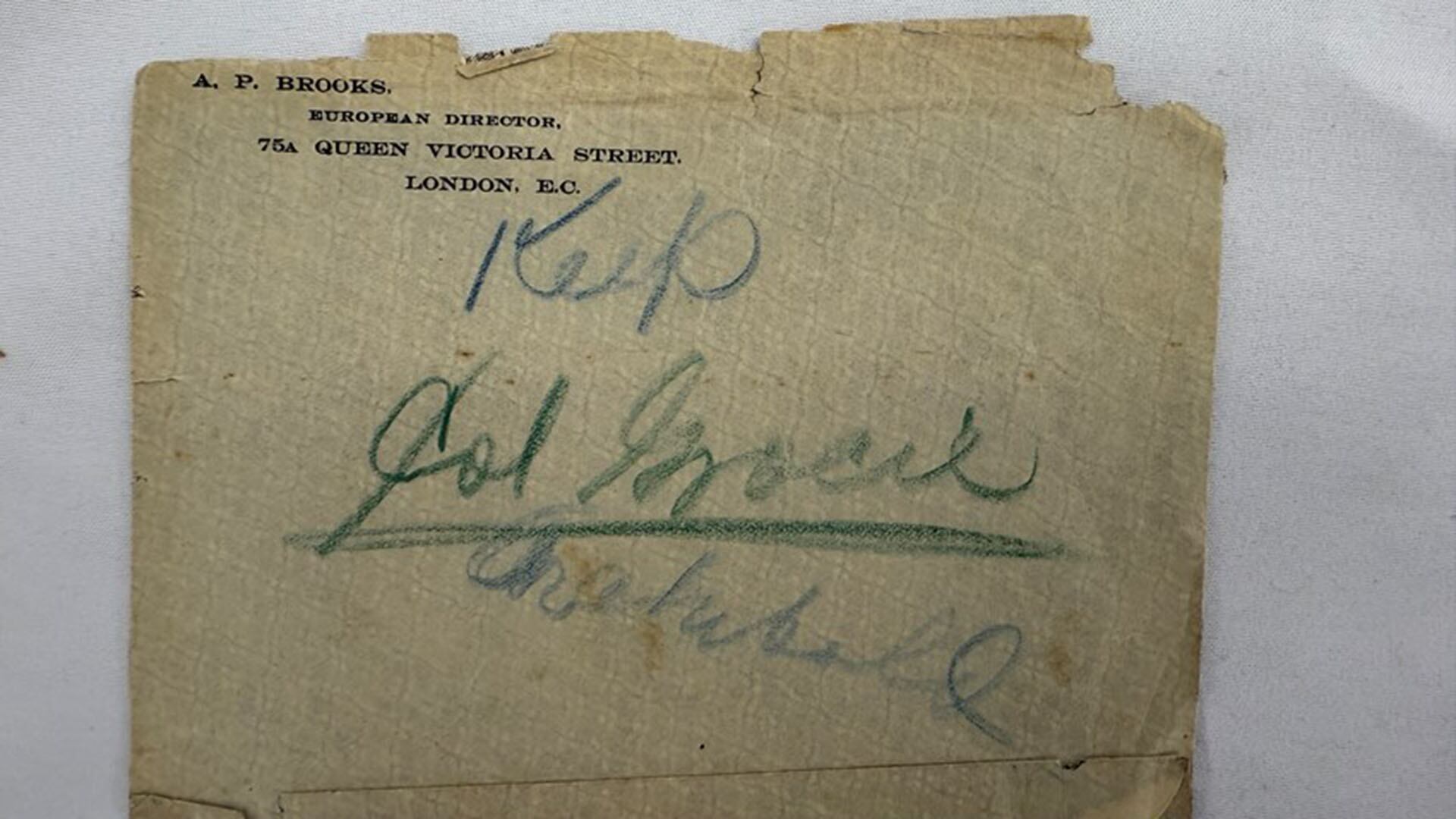 La carta tendrá un valor aproximado a los 200.000 dólares (henryaldridge.com)