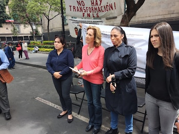 La presidenta de Causa en