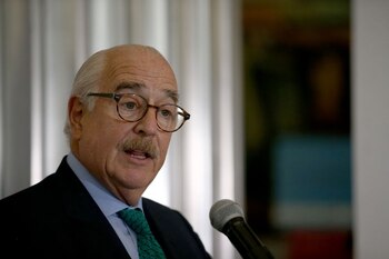 El expresidente colombiano Andrés Pastrana