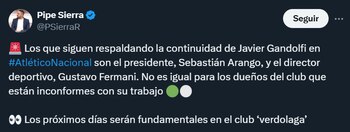 Javier Gandolfi está en la