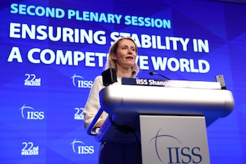 La alta representante de la