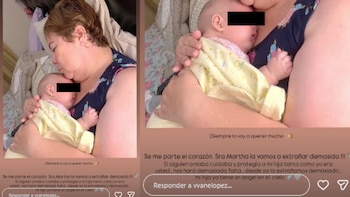 Vanessa López resalta a la madre de Tomate como una gran abuela de su hija. IG
