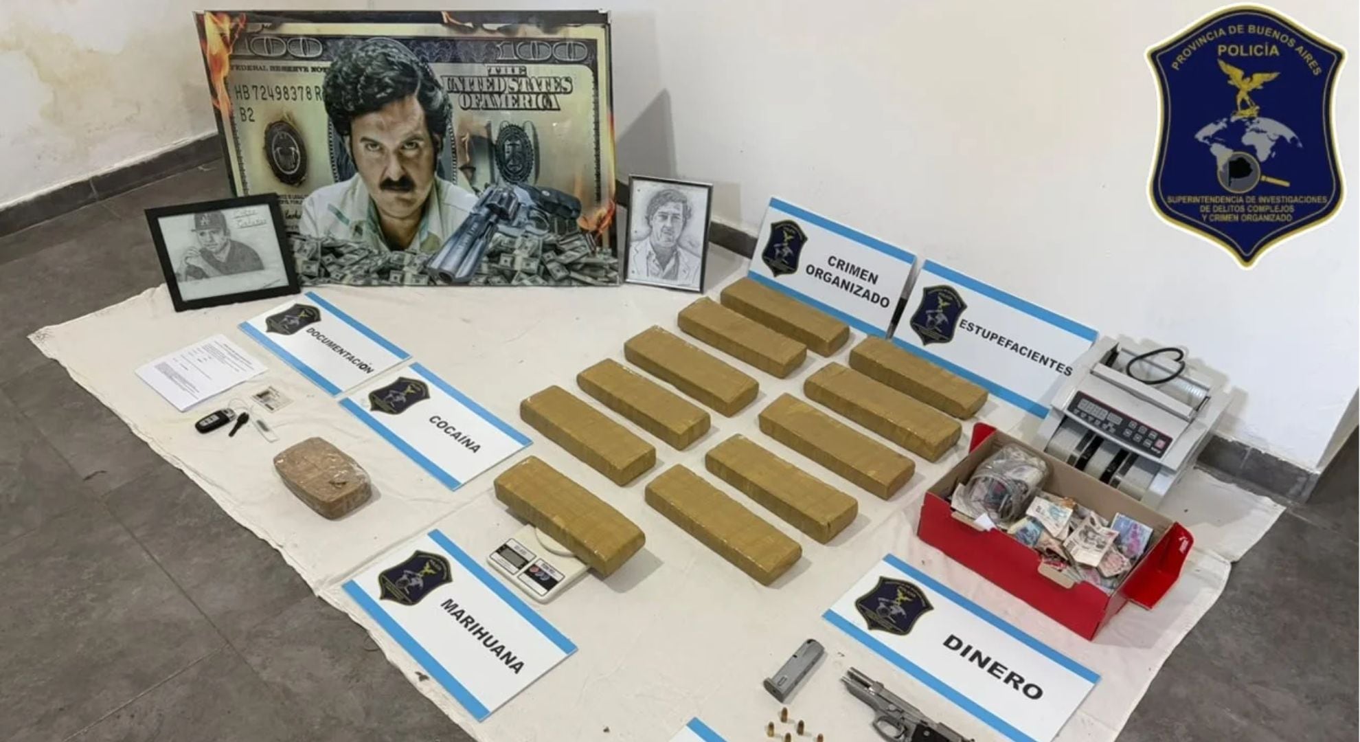 Desarticularon una red narco paraguaya en La Plata vinculada a homicidios y balaceras: hay 19 detenidos