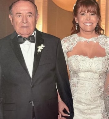 Magaly Medina furiosa con Farfán por mencionar a su padre: “No le llegas ni a la uña de los pies”. Captura: Magaly TV La Firme.