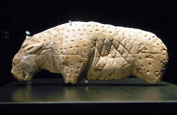 Figura expuesta en Teverga