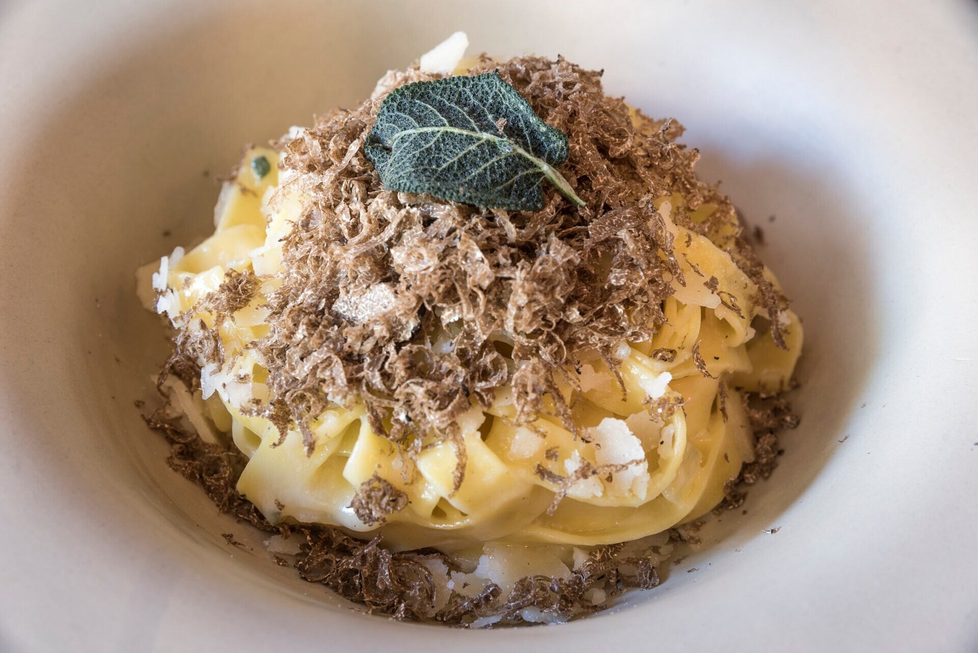 Plato de pasta en el restaurante La Favola, en Valencia (Facebook)