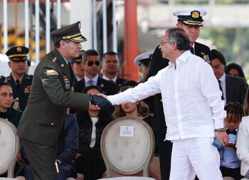 El general Willian Salamanca, director