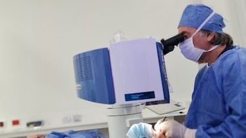 Una clínica oftalmológica argentina fue