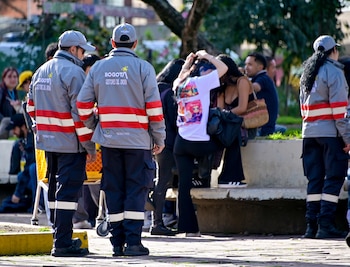 Los Gestores del Orden acompañan a la ciudadanía en zonas priorizadas de Bogotá y desarrollan acciones preventivas sobre convivencia, espacio público y cultura ciudadana - crédito Secretaría de Seguridad