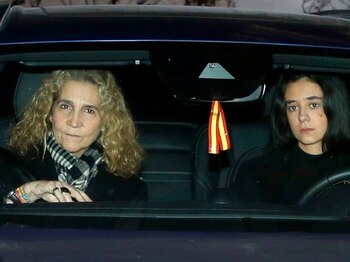 La infanta Elena y Victoria