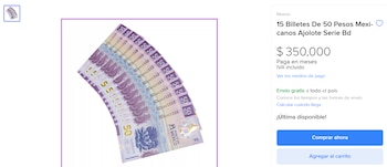 La colección se vende a