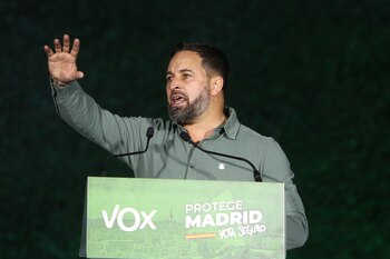El líder de Vox, Santiago