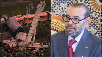 Mohamed VI traslada su pésame a Felipe VI y Letizia por el accidente de Toledo: “En nombre del pueblo marroquí expreso mis profundos sentimientos de compasión”