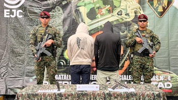 Dos disidentes de Iván Mordisco se someten a la justicia tras salir de Guaviare y llegar a Meta