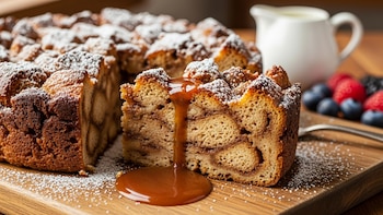 Receta de budín de pan integral, rápida y fácil