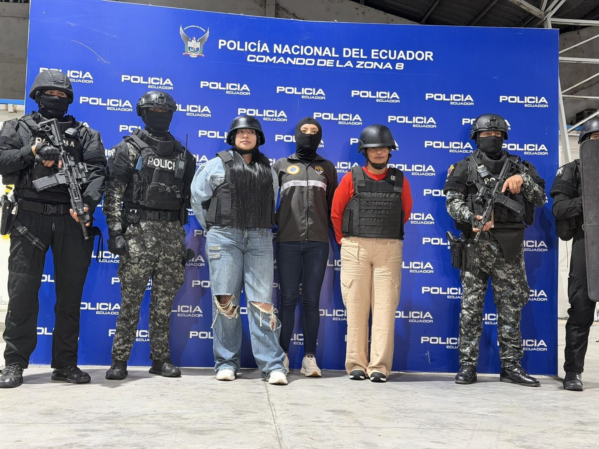 Esposa e hija de alias Fito fueron recluidas en cárcel de máxima seguridad en Ecuador