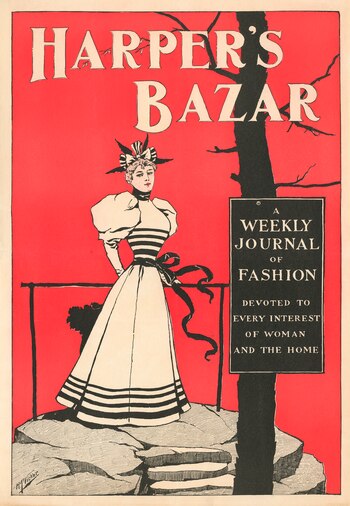 Harper's Bazar Poster by H.