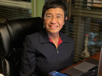 Maria Ressa, ganadora del Nobel