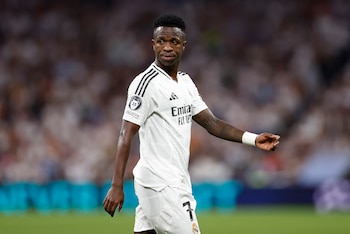 Vinicius Jr. contra el Stuttgart.