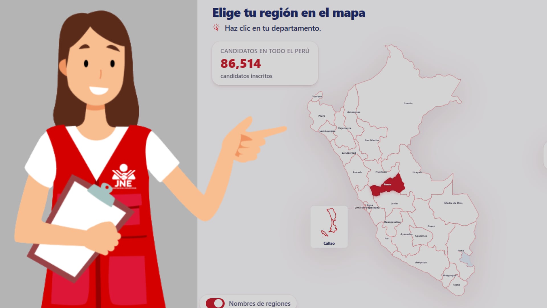 Voto Informado del JNE: así puedes revisar los datos de cada aspirante| Foto: JNE