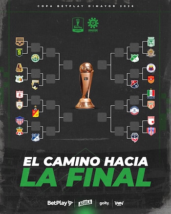 Así se jugará la fase final de la Copa Colombia en el segundo semestre del 2026 - crédito Dimayor