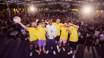 Peloteros El Bruc conquista el primer Red Bull Rey del Barrio junto a Nico Williams