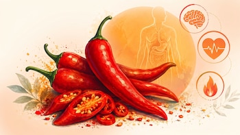 Del picante al alivio del dolor: qué es la capsaicina y cómo puede beneficiar al organismo