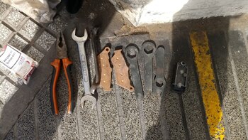 Los ladrones tenían entre sus