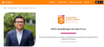 El dirigente emecista señala al actual titular de Igualdad e Inclusión de la administración estatal como uno de los cuadros con proyección rumbo al próximo proceso para renovar el Ejecutivo en la entidad