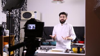 Ambos chefs mostraron sus creaciones