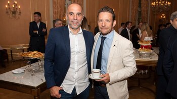 Los economistas Agustín D'Attellis y