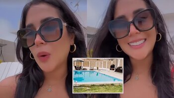 Melissa Paredes promociona la casa