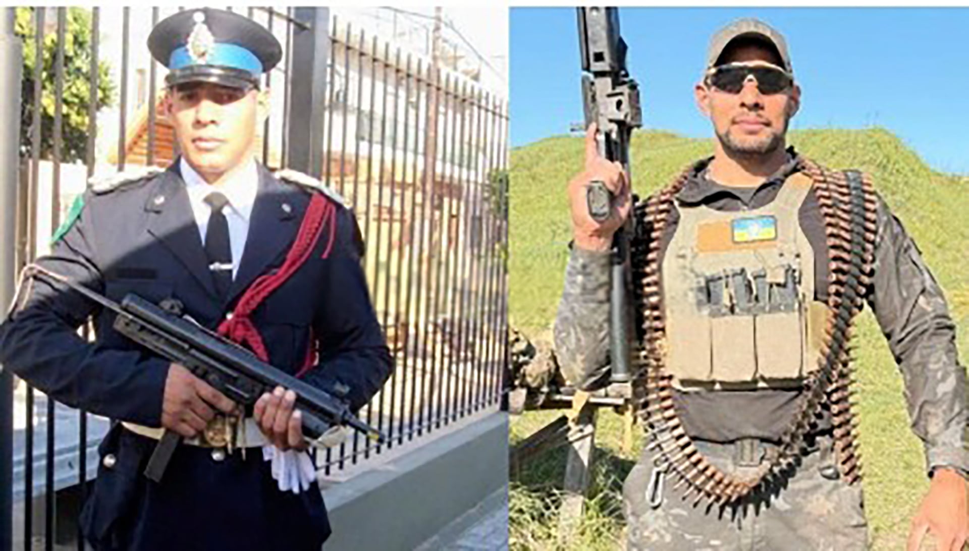 Otero como policía y como mercenario