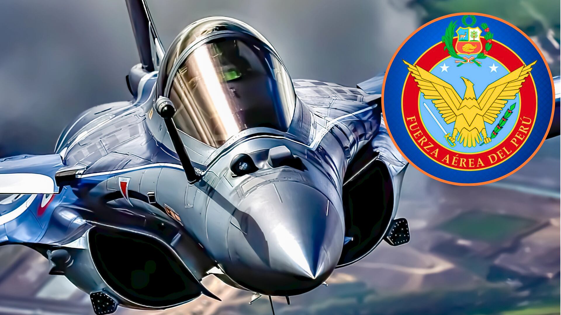 El general Fernando Ordoñez Velásquez destaca la importancia de la independencia operativa para la Fuerza Aérea del Perú. (Foto composición Infobae Perú/Dassault Aviation)