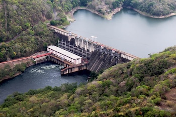 El embalse de Bayano mantiene caudales por debajo de su promedio histórico, mientras Fortuna y Changuinola I registran niveles superiores a los normales. Tomada de la ACP