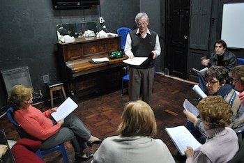 Los talleres de radioteatro dirigidos