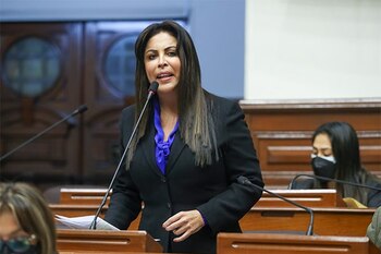 Patricia Chirinos presentó pedido de