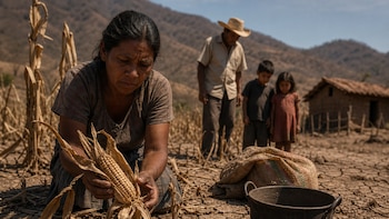 “A veces uno come, a veces no”: la sequía extrema no da tregua a Centroamérica