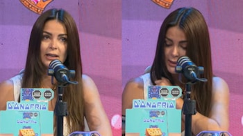 Laura Spoya llora ante afirmaciones