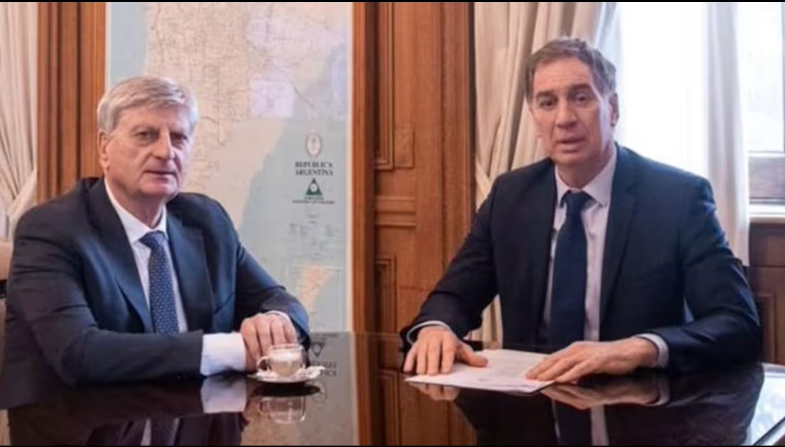 Santilli recibió a Ziliotto el 17 de julio para analizar la ejecución de la obra pública en La Pampa