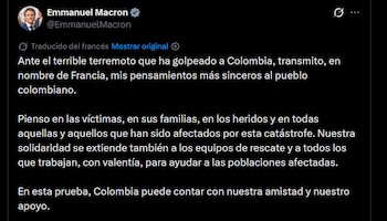 Francia - crédito @EmmanuelMacron/X