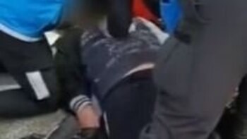 El dramático momento en el