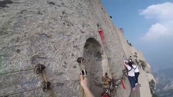 Sendero del monte Huashan de